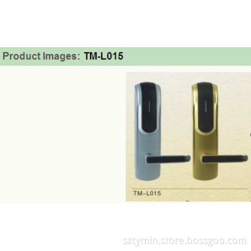 No-disturbing function auto alarm hotel door lock
